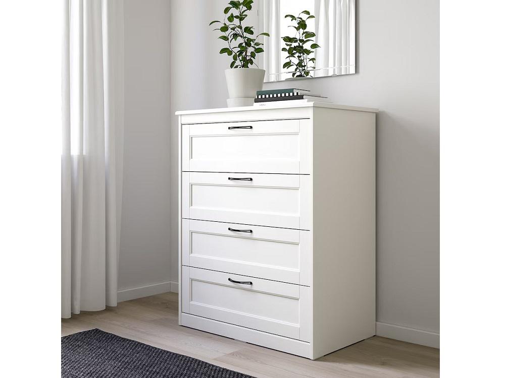 Комод Сонгесанд 16 white ИКЕА (IKEA) изображение товара