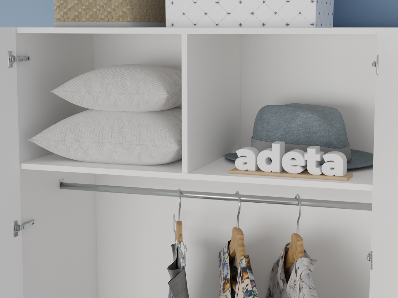 Распашной шкаф Пакс Фардал 50 white ИКЕА (IKEA) изображение товара