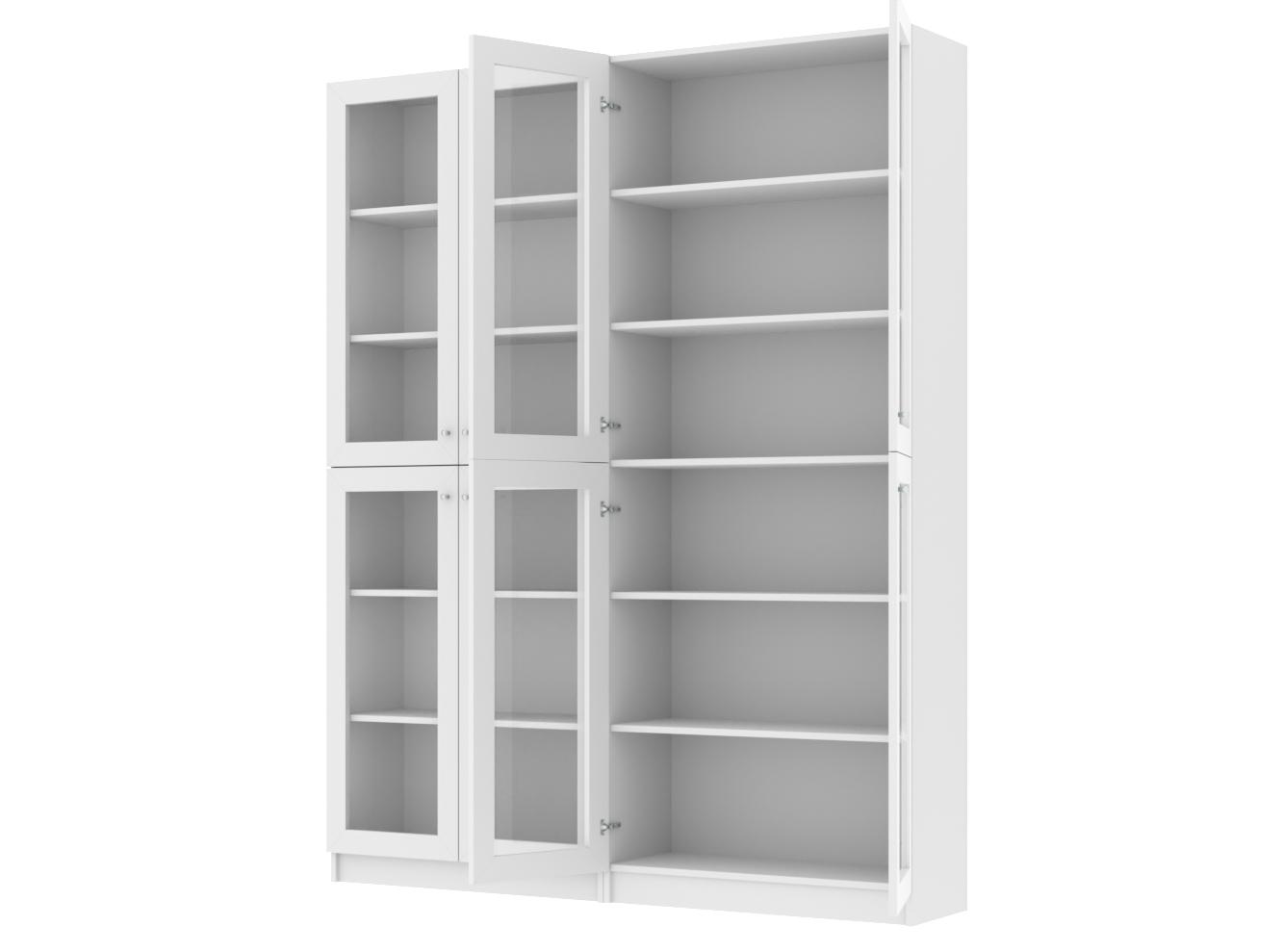 Книжный шкаф Билли 343 white ИКЕА (IKEA) изображение товара