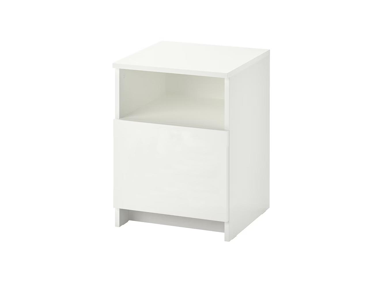 Прикроватная тумба Бримнэс 113 white ИКЕА (IKEA) изображение товара