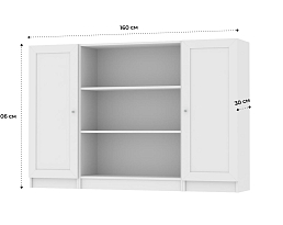 Изображение товара Комод Билли 214 white ИКЕА (IKEA) на сайте adeta.ru