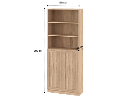 Изображение товара Книжный шкаф Билли 350 beige ИКЕА (IKEA) на сайте adeta.ru