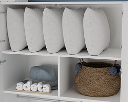 Изображение товара Распашной шкаф Пакс Фардал 40 white ИКЕА (IKEA) на сайте adeta.ru