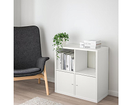 Изображение товара Стеллаж Каллакс 223 white ИКЕА (IKEA) на сайте adeta.ru