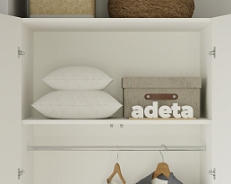 Изображение товара Распашной шкаф Пакс Форсанд 17 white ИКЕА (IKEA) на сайте adeta.ru