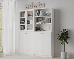 Изображение товара Книжный шкаф Билли 349 white ИКЕА (IKEA) на сайте adeta.ru