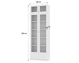 Изображение товара Книжный шкаф Билли 323 white ИКЕА (IKEA) на сайте adeta.ru
