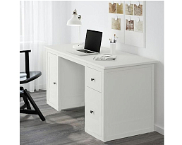 Изображение товара Письменный стол Хемнэс 313 white ИКЕА (IKEA) на сайте adeta.ru