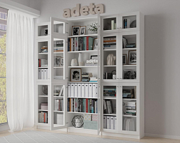 Изображение товара Книжный шкаф Билли 377 white ИКЕА (IKEA) на сайте adeta.ru